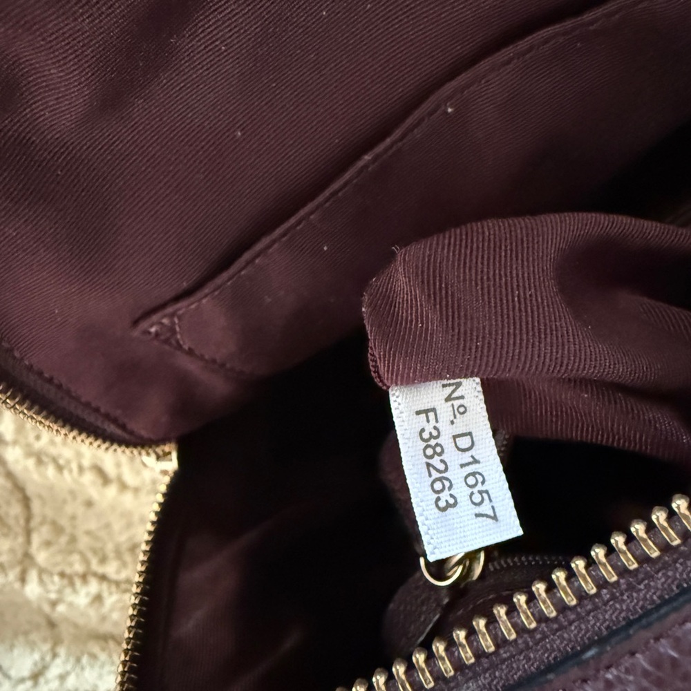 Coach Backpack Dark Red OXBLOOD Leather NWT - Picture 4 of 7